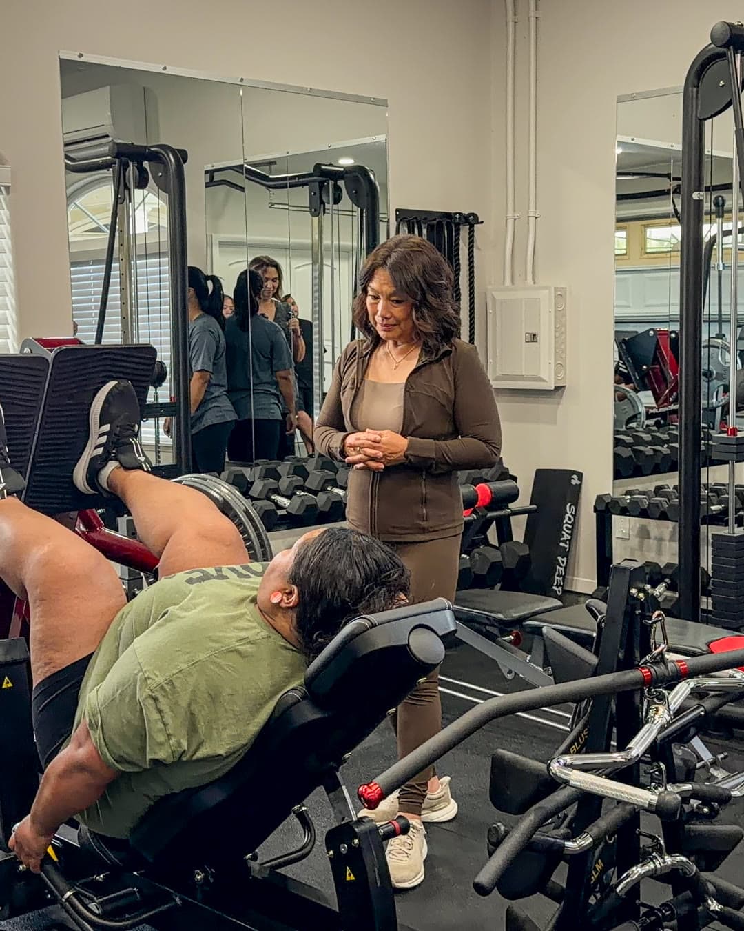 Inside the Ka Mauliola training studio in Hilo, Hawaiʻi.